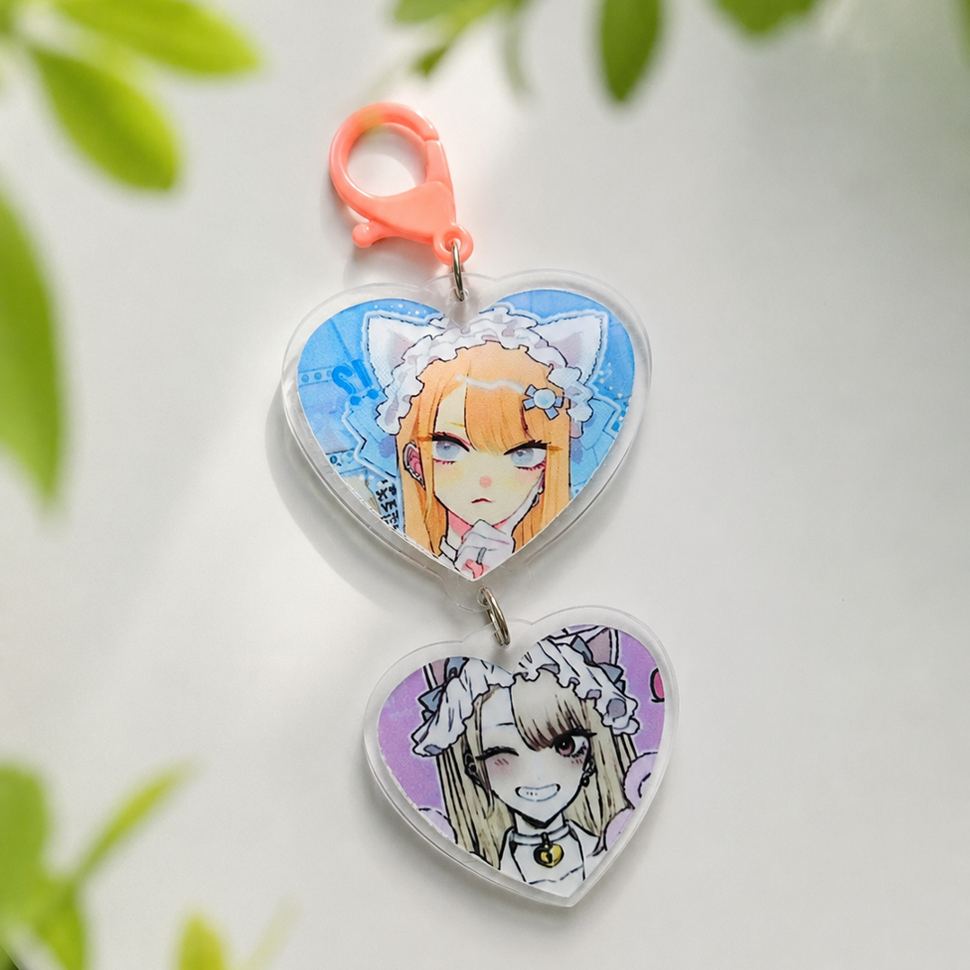 Llavero Acrílico Doble "Marin Heart" - Edición Especial Ahriku