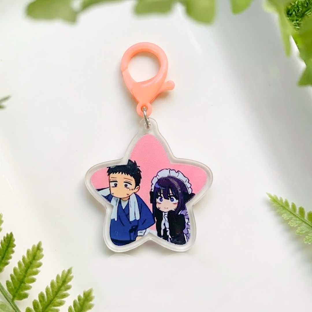 Llavero de Marin Kitagawa y Gojo